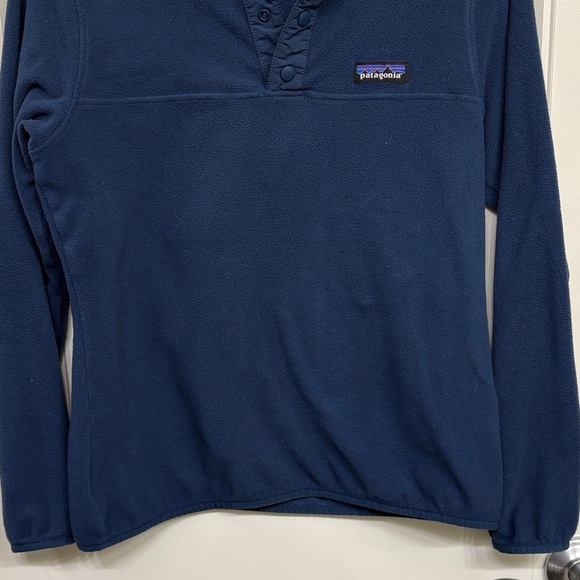 Patagonia Dark Blue Fleece Jacket - Picture 4 of 9